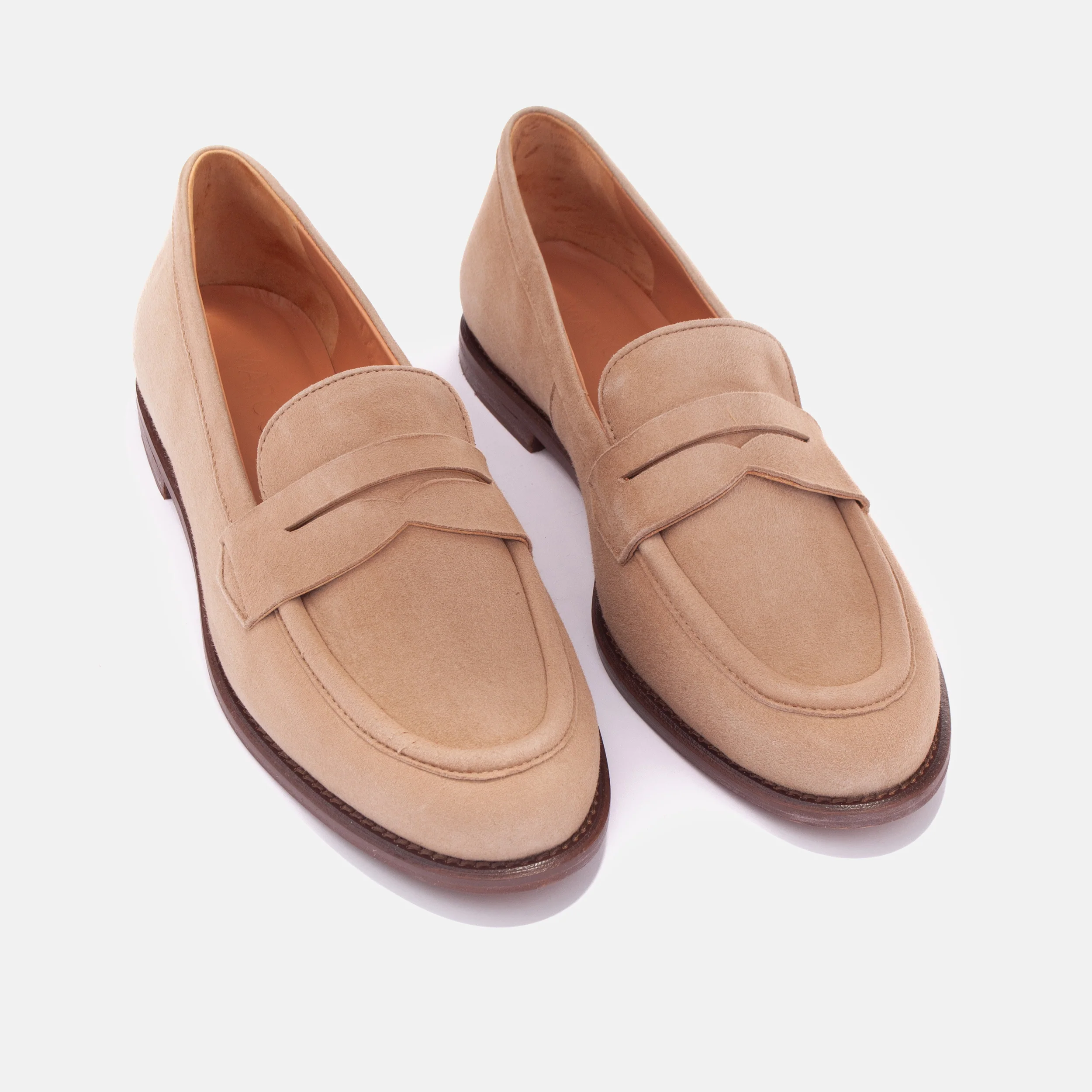 Loafersy Lorenzo Beige - Image 5