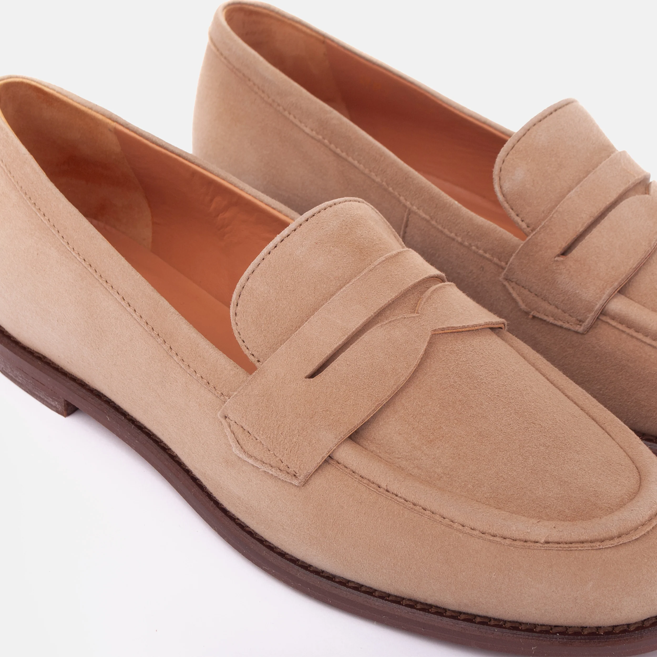 Loafersy Lorenzo Beige - Image 8