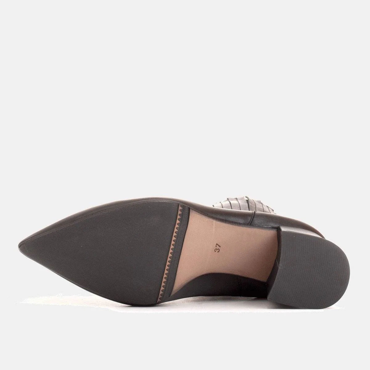 Ocieplane eleganckie botki z elastyczną gumą w cholewce - Image 7